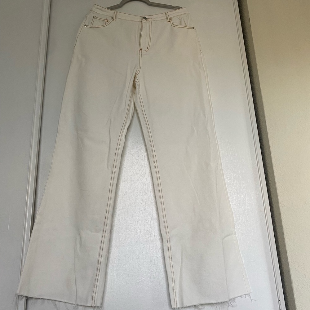 White jeans